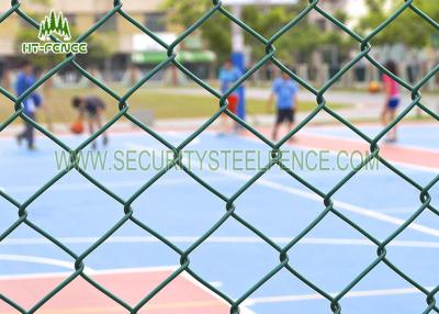 China Diamond Security Galvanised Chain Link Fencing Anti - Climb With 60 × 60mm Holes for sale