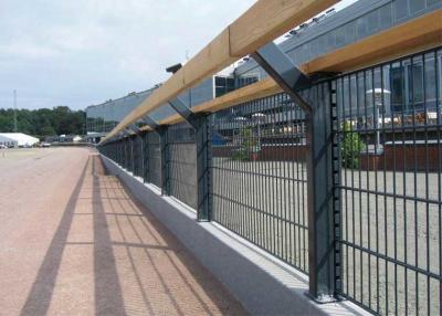 China PVC Coated Hot dipped Galvanized Double Wire Fence Panels for Airports Military for sale