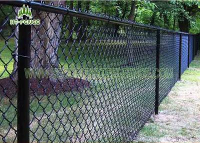 China Perimeter Chain Link Fence Panels Stock Chain Link Security Fence for sale