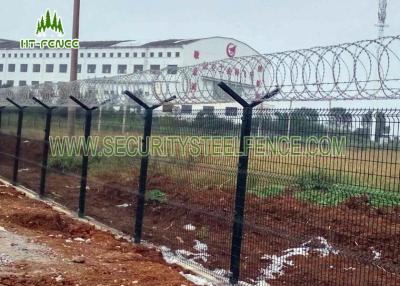 China High Security Glavanized and PVC Powder Coated Welded Wire Mesh Fence50*200mm for sale