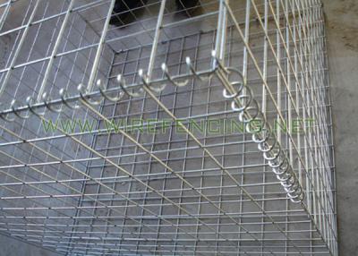 China Galvanized Welded Wire Mesh Gabion Box for Stone Building Green for sale