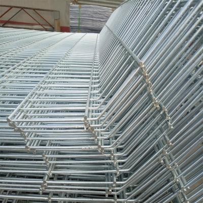 China Galvanized / Pvc Coated Double Loop Wire Fence Panel , Security Wire Fence for sale