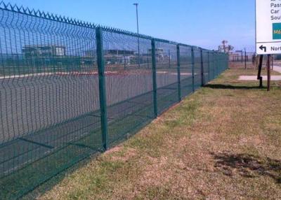 China Hot Dipped Galvanized After Fabricated 358 Security Fence 72.6 * 12.7mm for sale