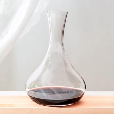 China De moderne Duidelijke Loodvrije Geblazen Mond van Glascrystal wine decanter 1700ml 60oz Te koop