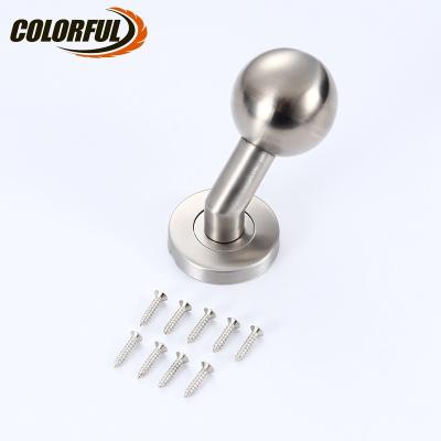 China Modern Wholesale Popular Simple Design Round Stainless Steel Door Knob for sale