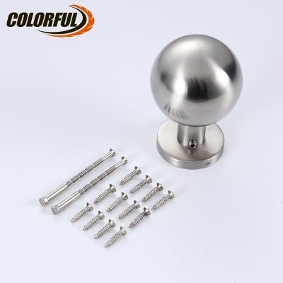 China Wholesale Modern Furniture Hardware Stainless Steel Inner Door Ball Shape Pull Knobs for sale