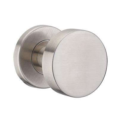 China Modern Bedroom Furniture Hardware Stainless Steel Knob Lever Interior Round Door Handles for sale