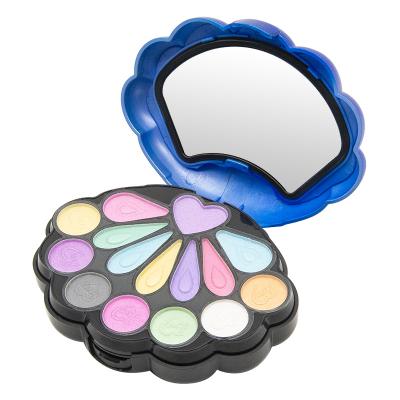 China Girl Toy Princess Makeup Girl Toy Kit with Shell Shape Beauty Makeup Box for sale