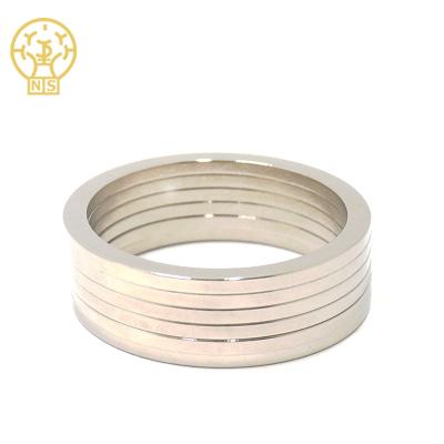 China Industrial Magnet [JIADA] Manufacturer High Quality Nickel Coated Neodymium Ring Magnet Powerful for sale