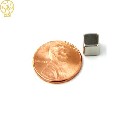 China Hot Sale Strong N45 10*10*10mm Permanent Cube Neodymium Magnet From Industrial Magnet [JIADA] Manufacturer JIADA for sale