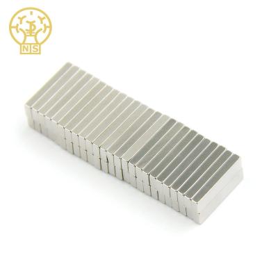 China Industrial Magnet JDM Factory Wholesale Price Neodymium N52 Nickel Block Magnet For High Frequency Speaker for sale