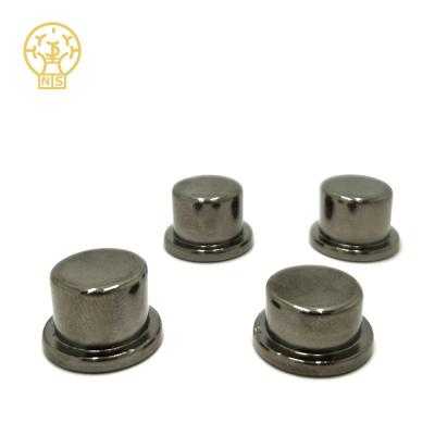 China Industrial Magnet JDM Manufacturer Permanent Neodymium Black Nickel Coated Cap Neodymium Magnet for sale