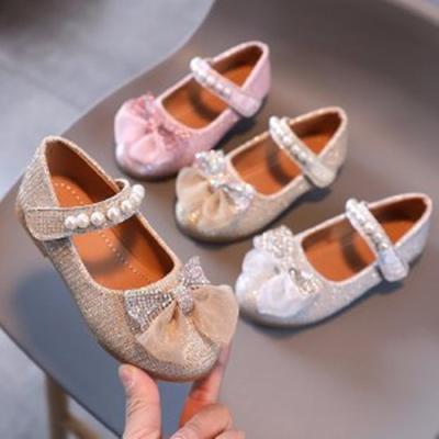 China Unique crystal rubber princess shoes zapatos de princesa de light girls shoes for sale