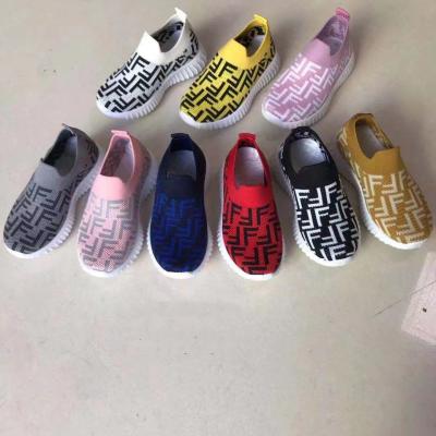 China Other new arrival 2021 high quality fly knit kids sports shoes for kids with cheap price slip on kid shoe for sale