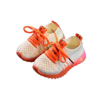 China Rubber Kids Sport Running Shoes Light Up Fashion Kids Boys Sports Shoes Anti-Skid Sneakers With Led Sneakers Shoes for sale