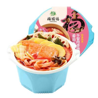 China SmallSmallSmallSlices Instant Tomato Sausage Meat Lunch Hot Yang Guofu Hot Self-Heating Fondue And Convenient Spicy for sale