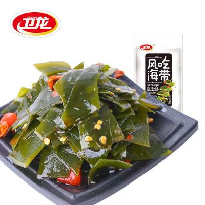 China Weilong Chinese Style Kelp Side Snacks Delicious All-prepared Open Instant Bag Spicy Crispy Casual Snacks Wholesale for sale