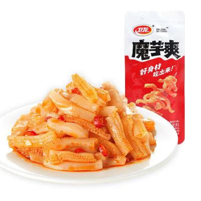 China Weilong Strips Gourmet Snacks Spicy Vegetarian Konjac Instant Tripe Konjac Snacks, Spicy and Crispy, Soft Spicy Wholesale for sale