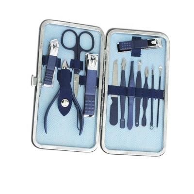 China Realong 12PCS Personal Care Nail Clippers Flexible Cheap Professional Pedicure Tool Kit for sale