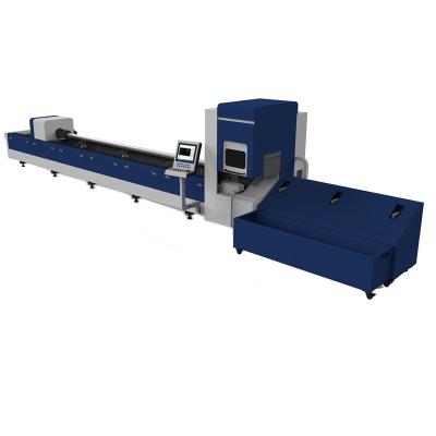 China Automated Loading Metal Pipe Cutter 1500w 2000w 1000w 3000w 6000w Metal Tube Pipe Fiber Laser Cutting Machine Tube Laser Cutter Machine Price for sale