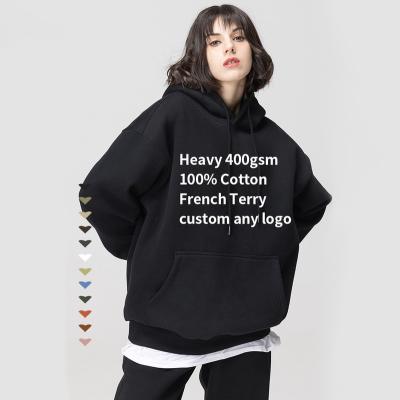 China Wholesale Customizable Casual Organic Cotton Sweater Solid Color Ladies French Logo Ladies Sweater Basic Sportswear QUICK DRY Suit for sale