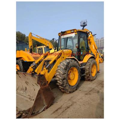 China 4 Ton Operating Weight Used JCB 4CX Backhoe Loader Excavating Loader Secondhand Machine for sale