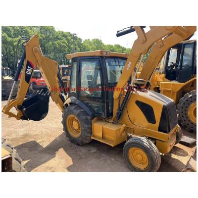 China Multi-Functional CAT420Fh Backhoe Loader with All Functions in Good Working Condition for sale