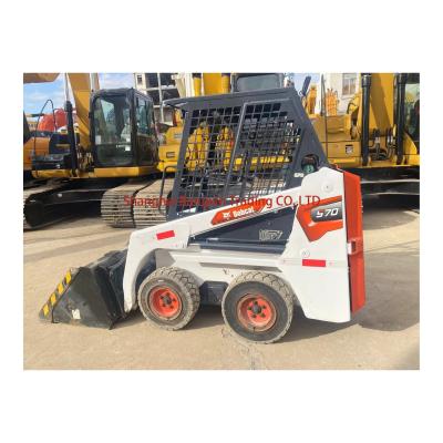 China Used Bobcat Skid Steer Loader S70 from Japan with Strong Power and Hydraulic Stability for sale