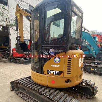 China Yes You Can Inspect Small Machine Used Mini Excavator CAT 303 3000 KG Machine Weight for sale