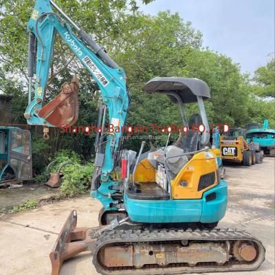 China Original Hydraulic Cylinder Second Hand Digger KUBOTA U35 Mini Excavator in Good Condition for sale