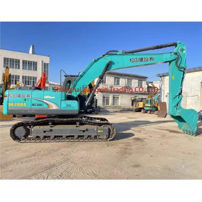 China Used Kobelco SK200 Excavator 6000 KG Machine Weight Can We Inspection for sale