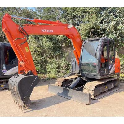 China Hitachi ZX70 7 toneladas mini excavadora 90% de grado y 500 horas de trabajo para su industria en venta