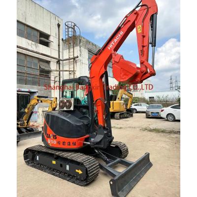 China Hitachi ZX50-3F Mini Excavator Used with Original Hydraulic Pump Country of Origin for sale