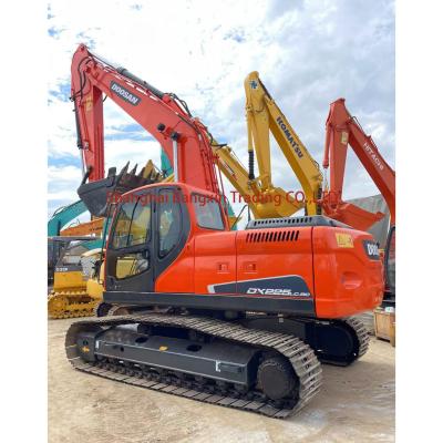 China 22.5TON Doosan DX225LC Used Excavator with Original Hydraulic Valve and Free Shipping for sale