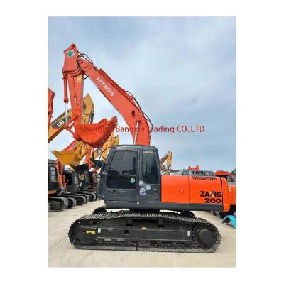 China Excavadora usada Hitachi ZX200-HHE con cilindro hidráulico original en venta