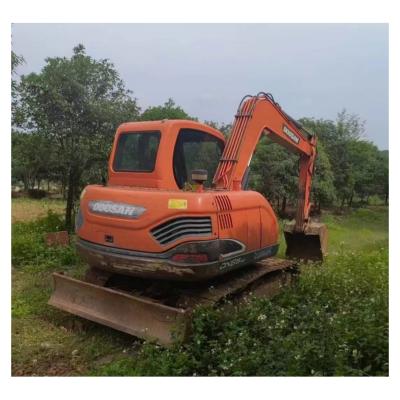 China 2021 Doosan DX70 Excavator with 0.25 Bucket Capacity Used Crawler Excavator for sale