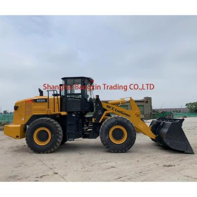 China Liugong 99% Earthmoving machinery CLG856H 856H 5 ton Wheel loader for heavy duty work for sale