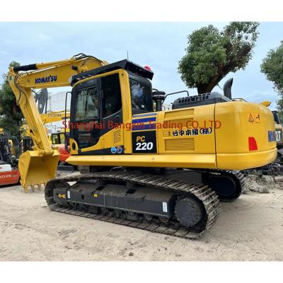 China 22 Ton Used Komatsu Excavator EPA/CE Certified for Construction Industry in Shanghai for sale