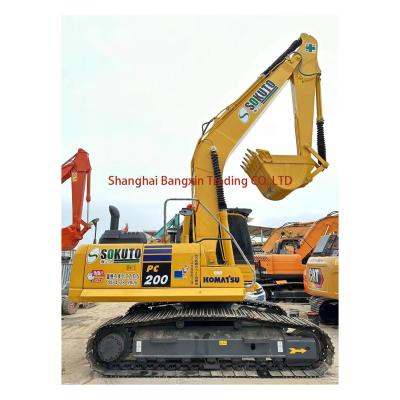 China Excellent Operating Weight 20 Ton Komatsu PC200 Excavator with EPA Certificate for sale