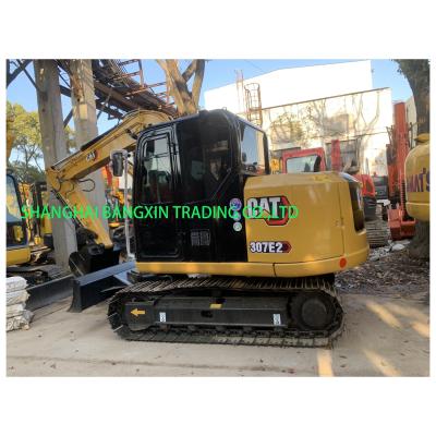 China Mini Excavator Cat 307E2 with 7000 KG Machine Weight in Shanghai for sale