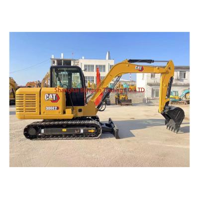 China Second Hand Cat 306E2 Mini Excavator with Strong Power and High Hydraulic Stability for sale