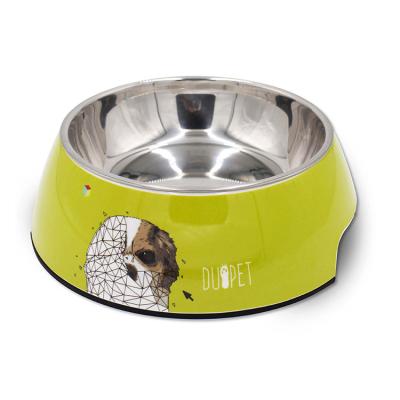 China China Sustainable Import Fashion Popular Leisure Pet Stainless Steel Dog Bowl for sale