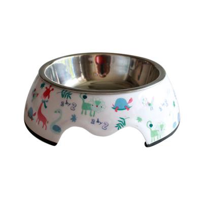 China Newest Sustainable Soft Funny China Import Feeder Stainless Steel Cute Pet Bowl for sale