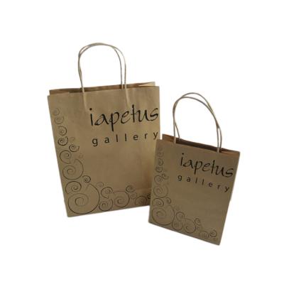 China China Food Paper Bag Craft Paper Bag Recyclable Wholesale Custom Brown Kraft Paper Bag With Your Own Logo for sale