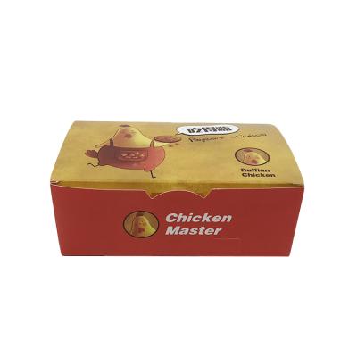 China Fancy Disposable Biodegradable Healthy Takeout Food Box , Cute Paper Food Box for sale