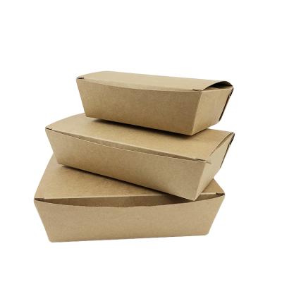 China Lovely biodegradable promotion food wholesale paper box, paper lunch box, packaging paper box for sale