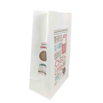 China Eco-Friendly Recyclable Custom Printed Kraft Paper Bags Carry Out Packaging Food Delivery Bags for sale