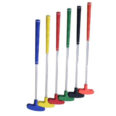 China graphite & Different Sizes Steel Double-Way Two Sides Left and Right Handed Mini Golf Putters Junior Rubber Golf Club Putter for sale