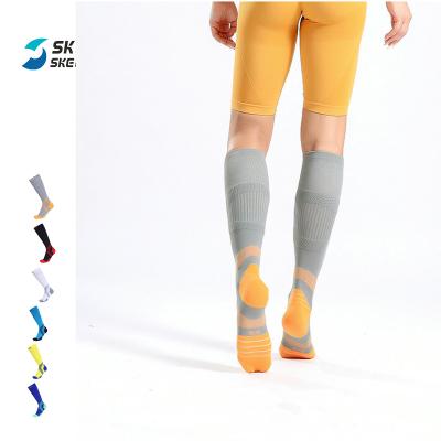 China Low Moq Heath Care Copper Calf Football Compression Sports High Quality Socks For Men&Women High Knee Support Best Of Sports Running for sale