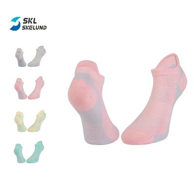 China Sporty Performance Low Moq Color Candy Color Ankle Boots Low Cut Quick Dry Cushioned Padded Ankle Socks Suite for sale